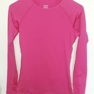 Pink Nike Pro Workout Top